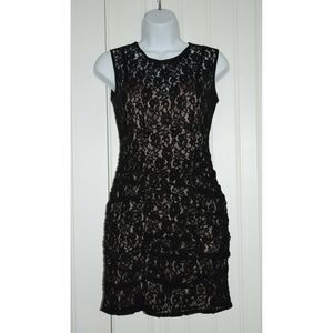 Alice & Olivia Black Lace Mini Dress sz. 2